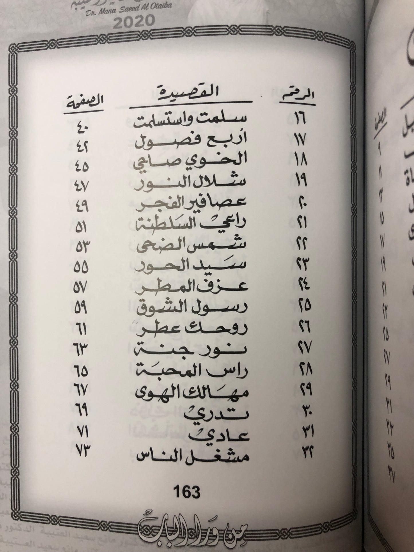 ‎من ورا الباب : الدكتور مانع سعيد العتيبة رقم (60) نبطي