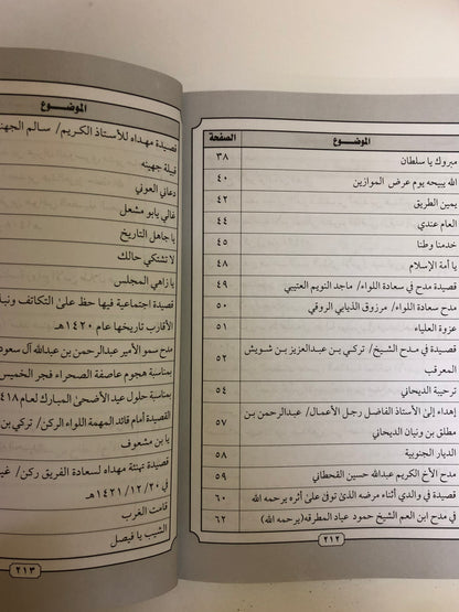 ديوان الفرائد من القصائد : الشاعر صنيتان بن صنهات الديحاني