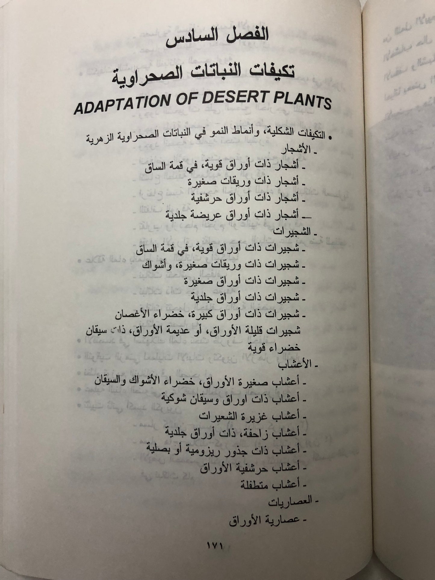 البيئة الصحراوية العربية - ختم مدرسة