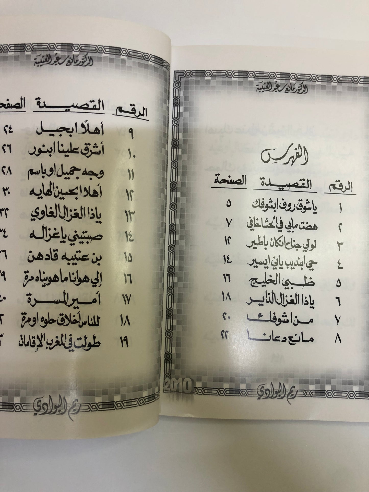 ريم البوادي : الدكتور مانع سعيد العتيبه رقم (11) نبطي