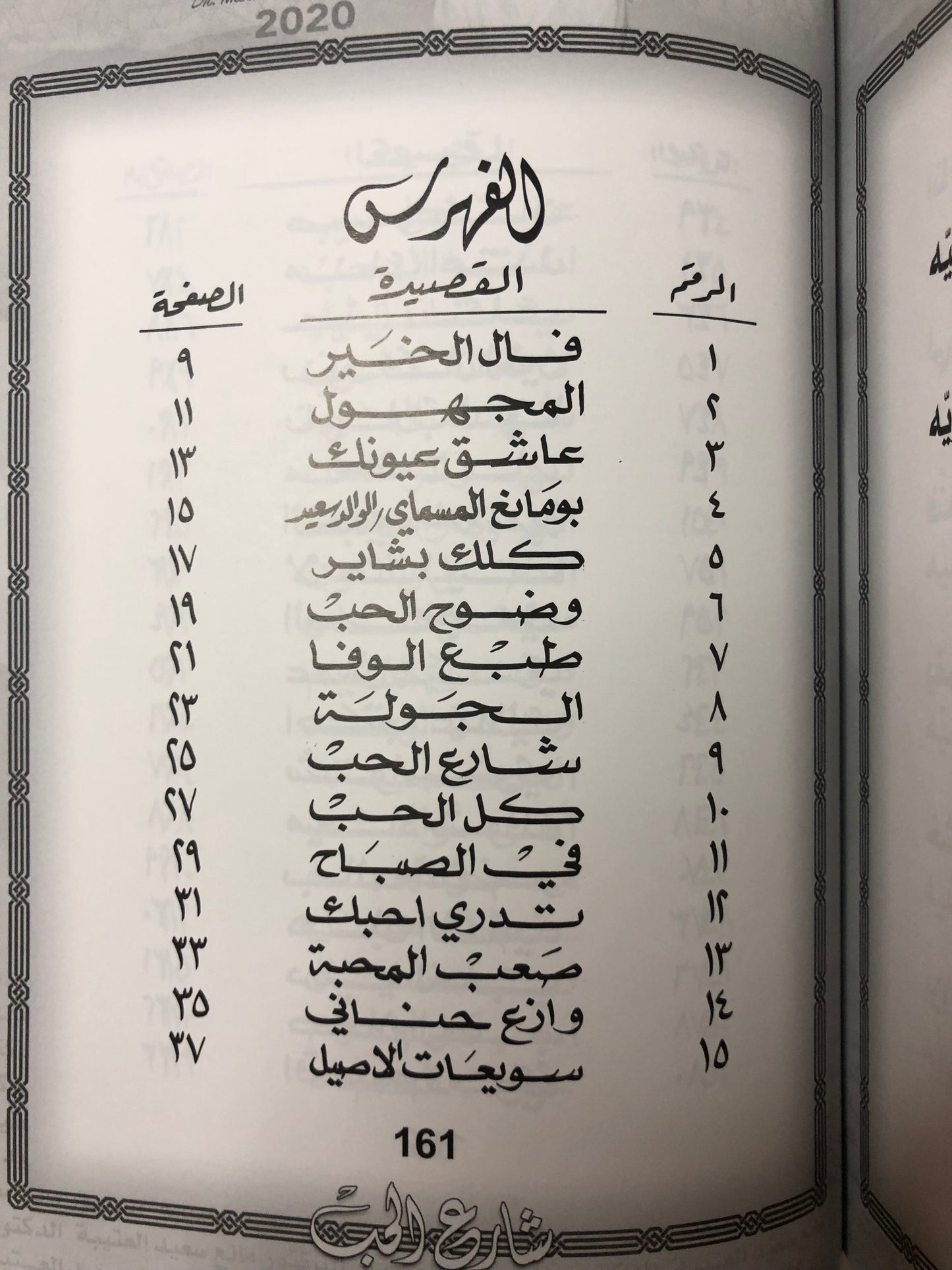 ‎شارع الحب : الدكتور مانع سعيد العتيبة رقم (61) نبطي