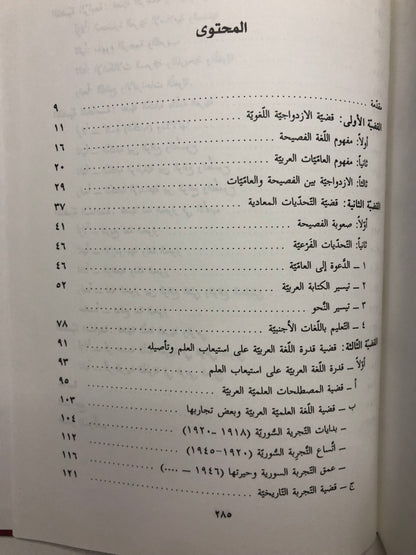 ‎قضايا اللغة العربية في العصر الحديث