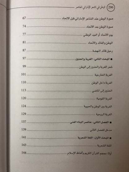 الوطن في الشعر الإماراتي المعاصر