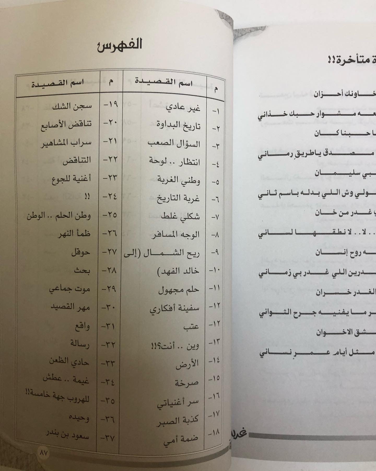 ديوان غربة : للشاعر سليمان المانع