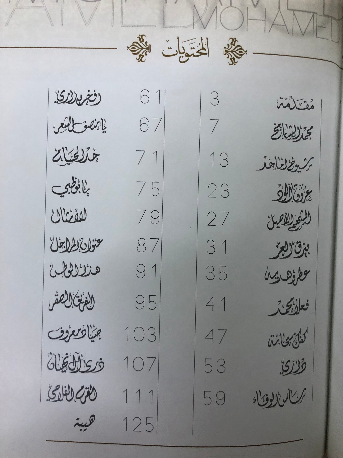 ‎ديوان نظم القلايد في مدح محمد بن زايد : أشعار علي بن سالم الكعبي+CD