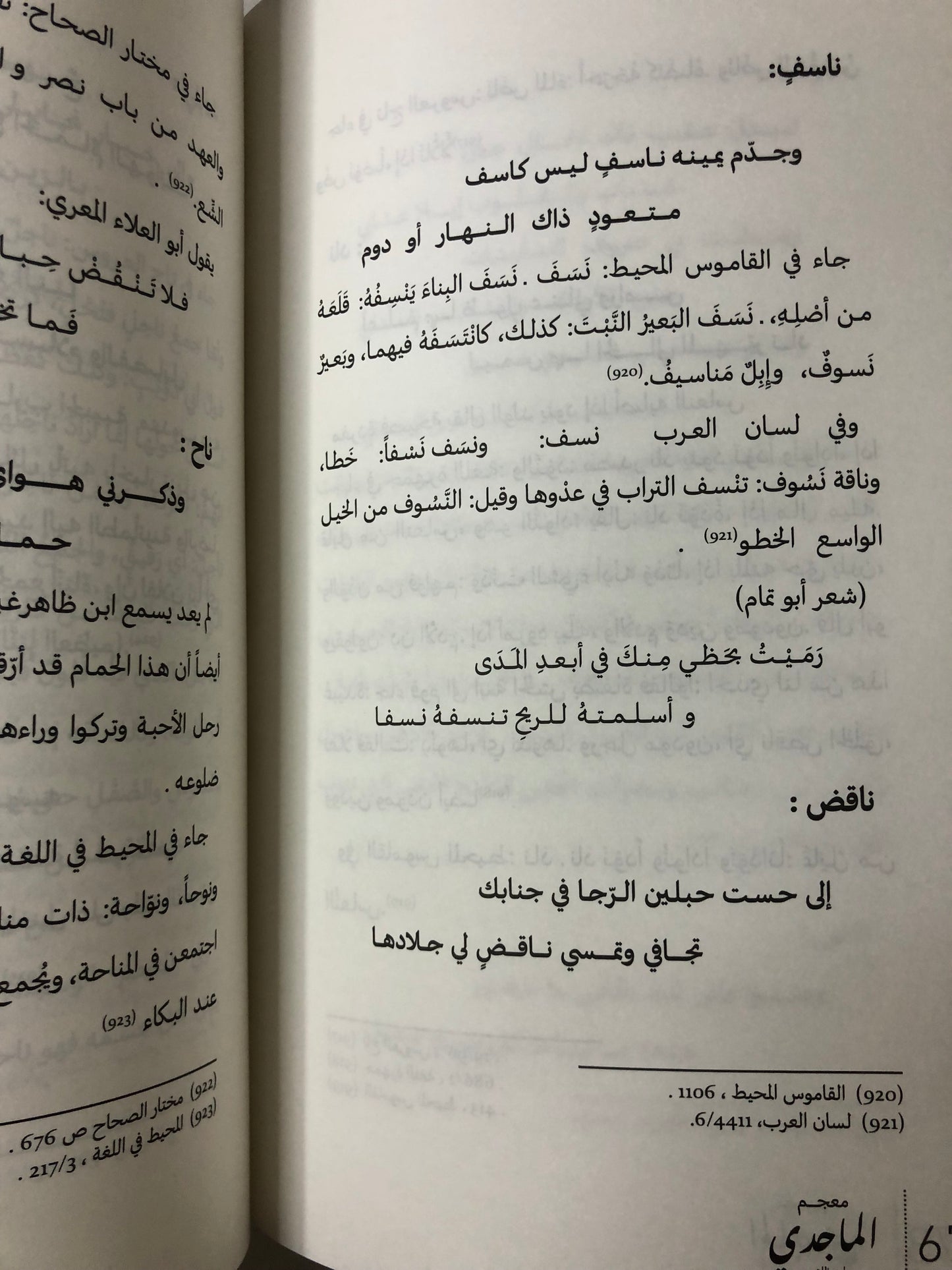 معجم الماجدي ابن ظاهر : النبطي الفصيح