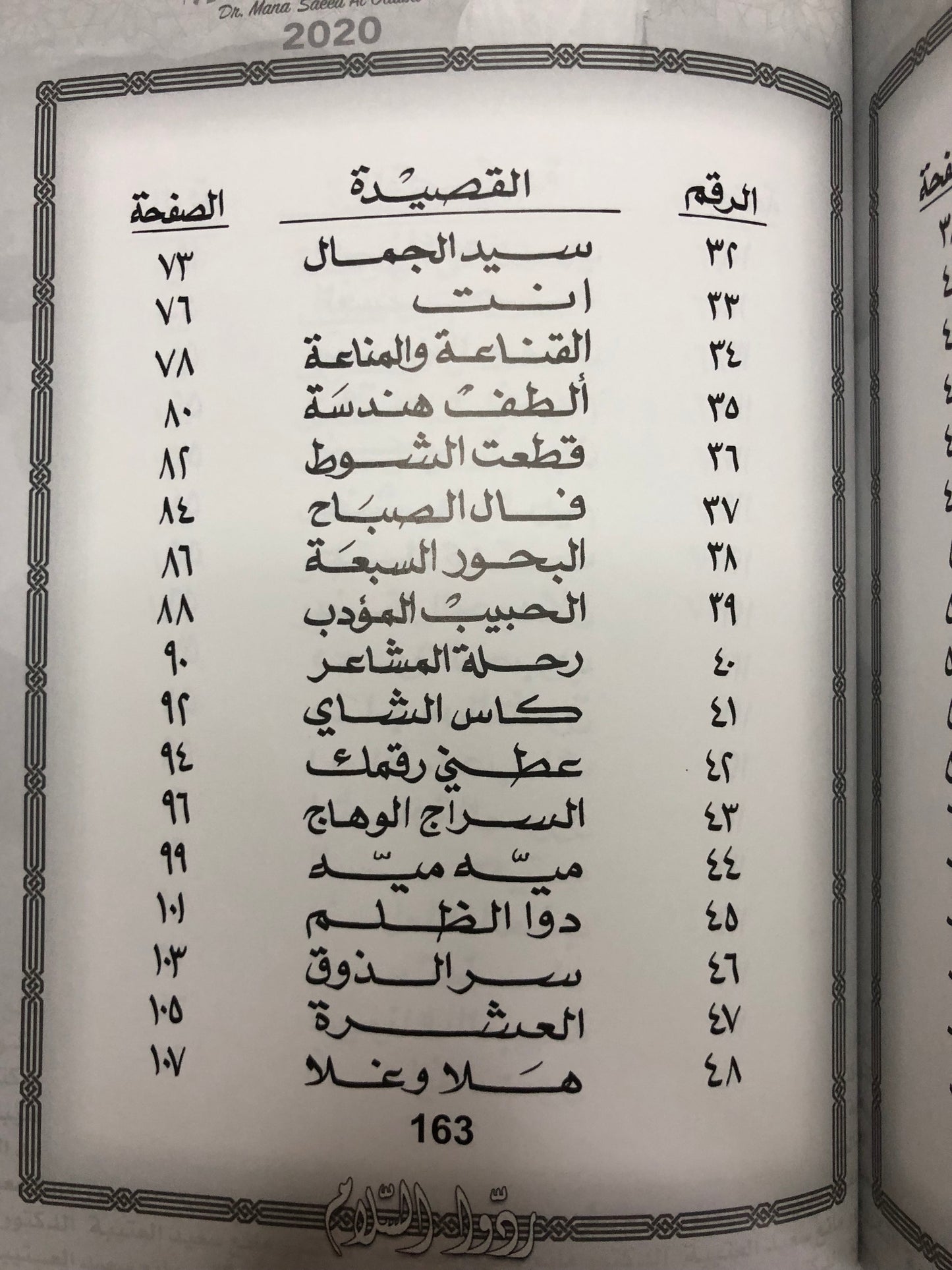 ردوا السلام : الدكتور مانع سعيد العتيبة رقم (44) نبطي