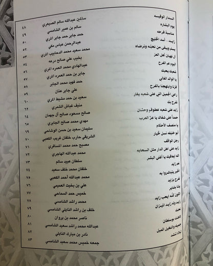 قصائد مهداة إلى صاحب السمو الشيخ زايد بن سلطان آل نهيان حفظه الله